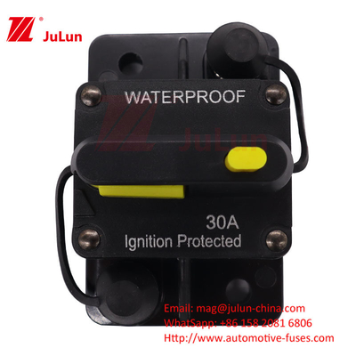 Yacht RV 0A-300A Yacht RV Switch Fuse Automatic Reset 12-48v Switch Fuse Holder Protector