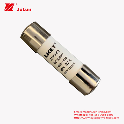 20g Solar PV Fuse With Copper Element For Enhanced Safety  30A 1000VDC