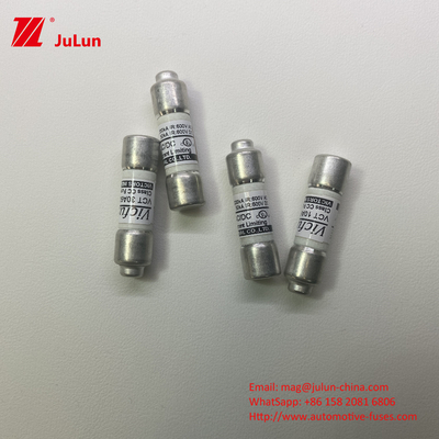 PV 25A 30A AC200kA Interrupt Rating Ceramic Car Fuses With Holder Mounting Method