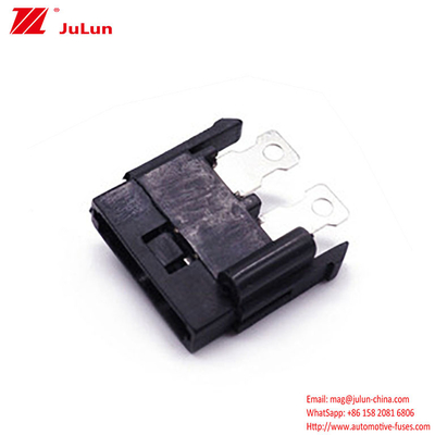 Panel Safety Seat With Latch Auto Fuse Insert Seat Medium Clamshell PCB Type Fuse Seat Welded Circuit Board
